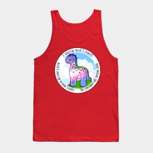 I stomp and I roar! Tank Top